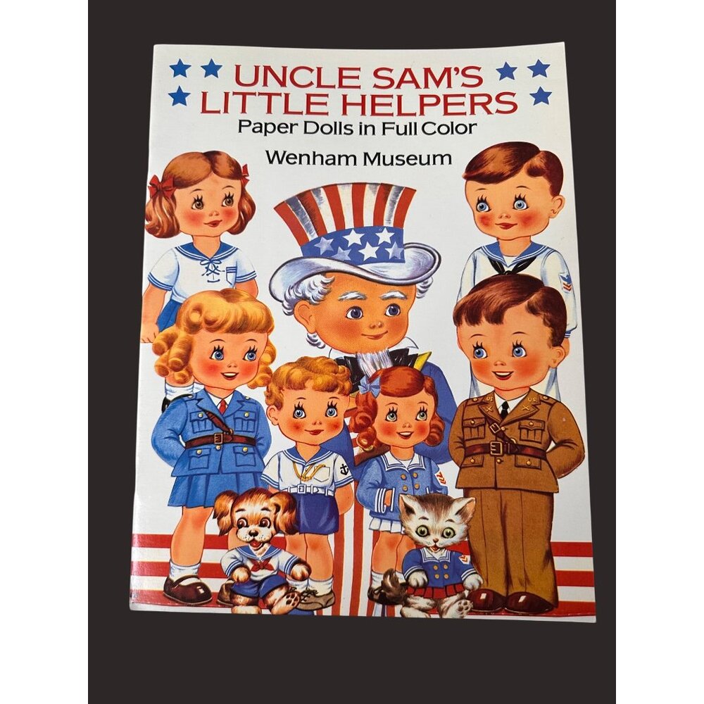 Uncle Sams Little Helpers Paper Dolls In‎ Full Color Wenham Museum